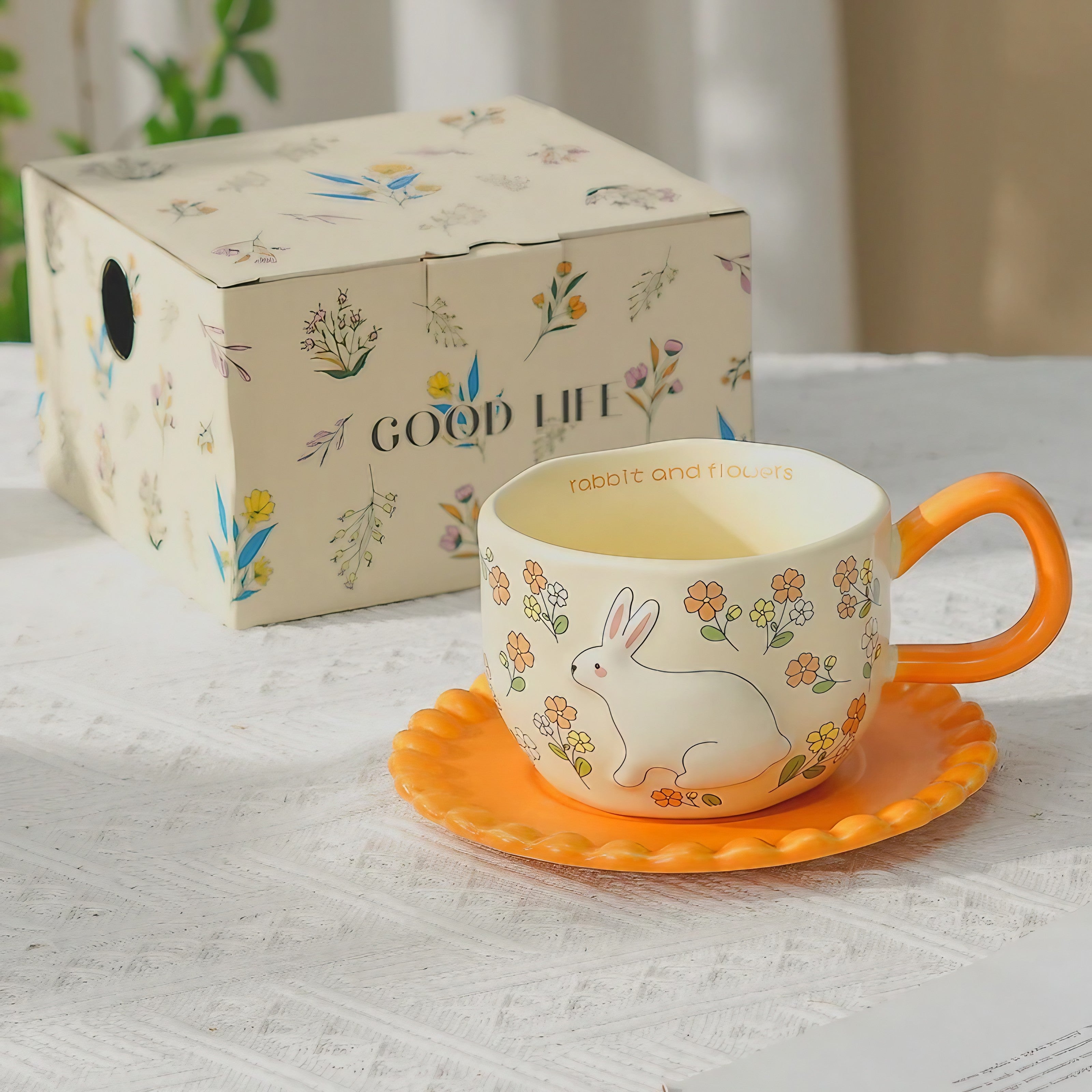Meadow Bunny Mugs
