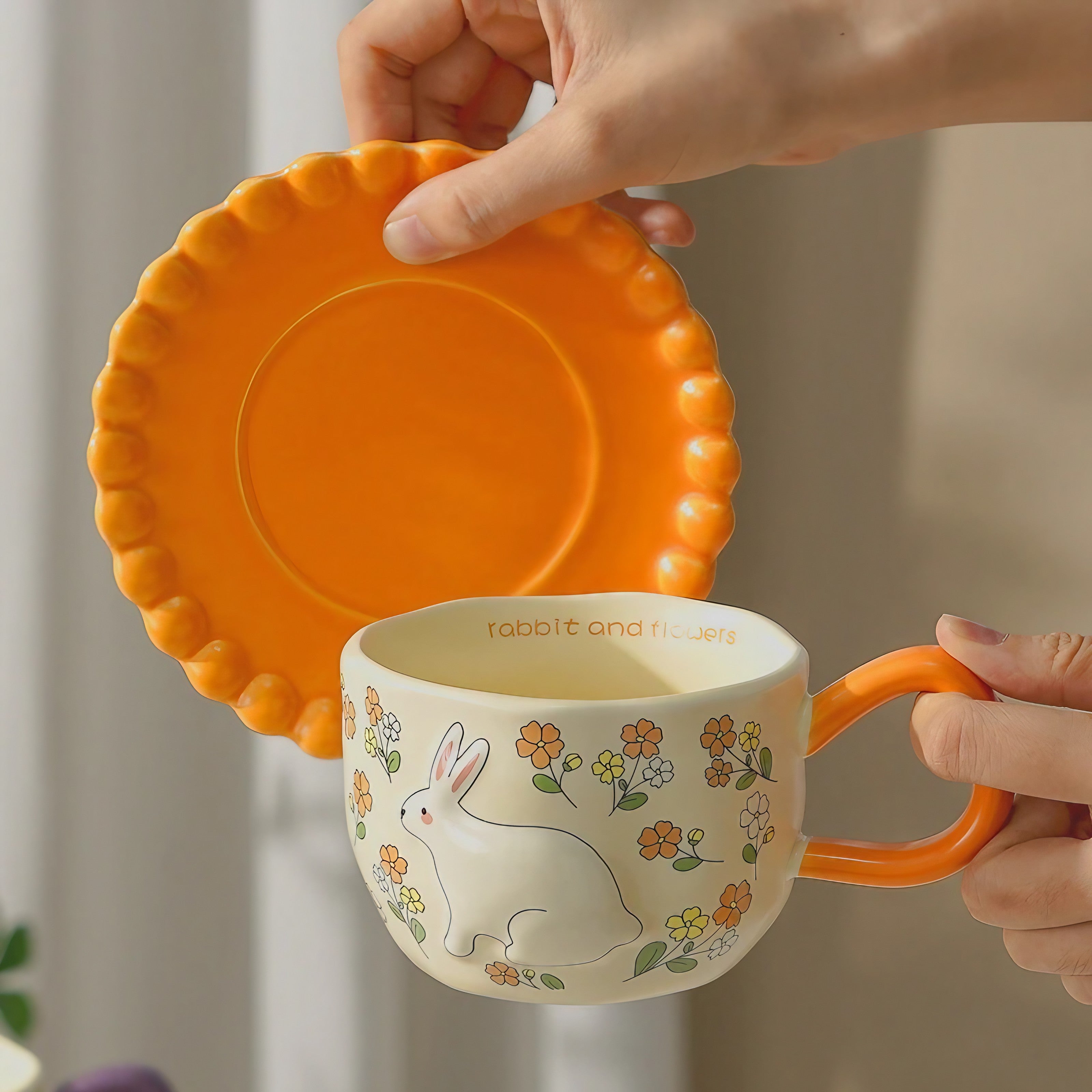 Meadow Bunny Mugs