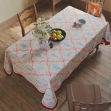 Mediterranean Coral Tablecloth