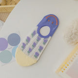 Smiley Bloom Mesh Socks