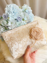 Golden Rose Pouch