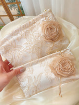 Golden Rose Pouch