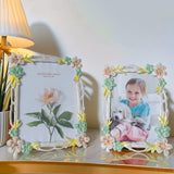 Pastel Blossom Enamel Frame
