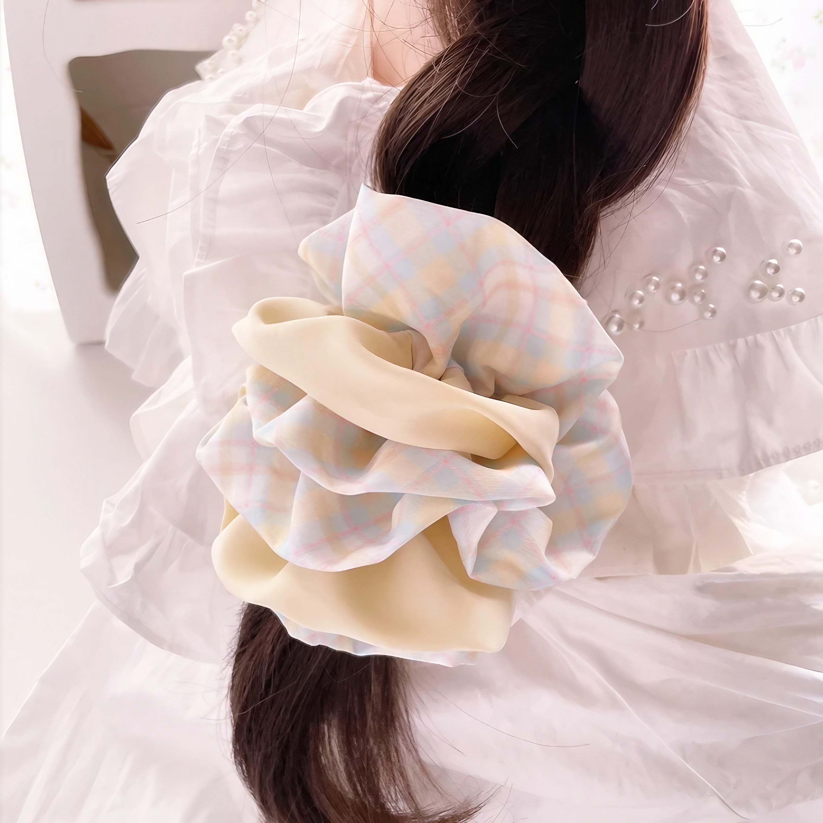 Blossom Ruffle Hair Bow