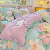 Pastel Garden Bedding Set
