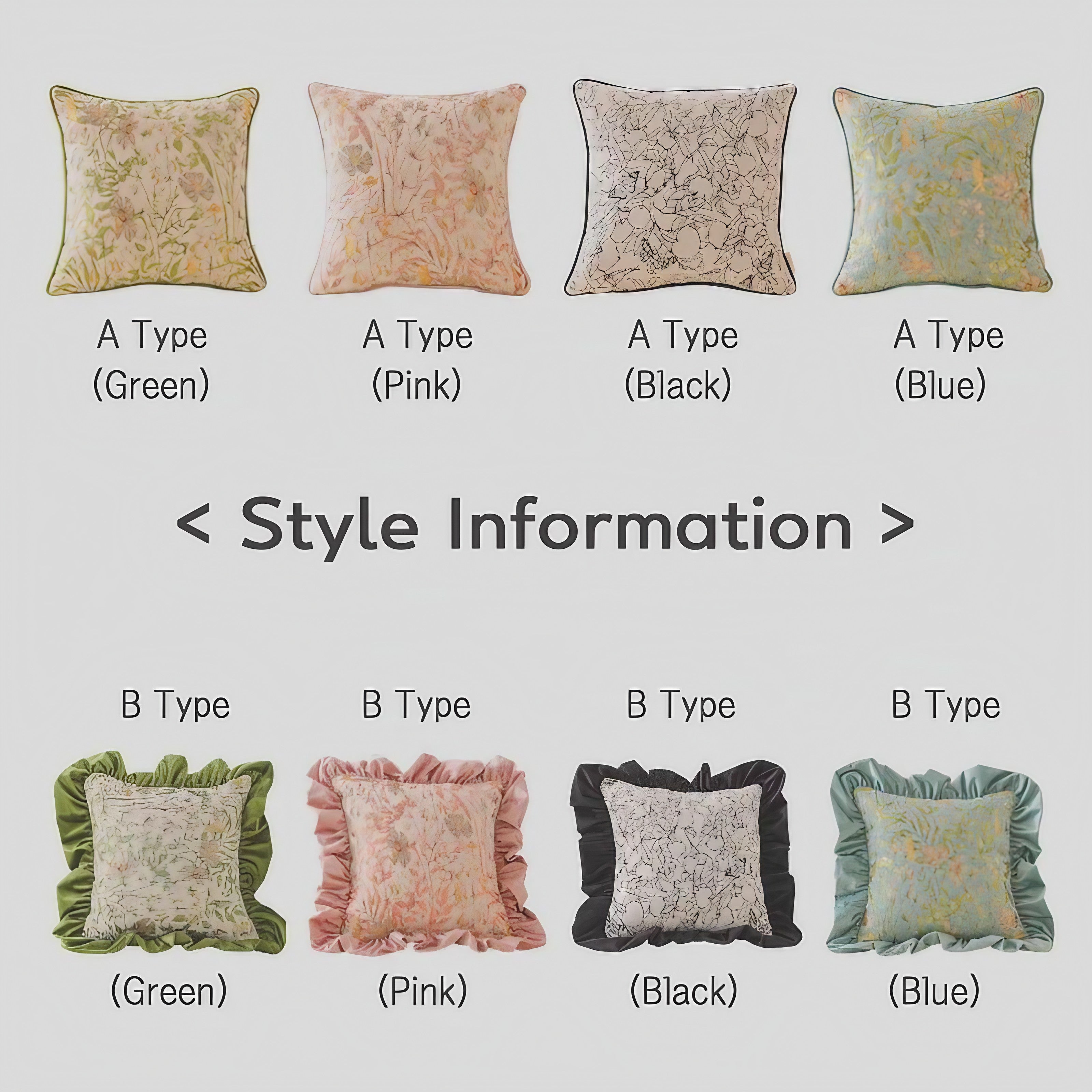 Pastel Garden Cushion Covers