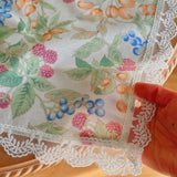 Pastel Harvest Garden Placemats