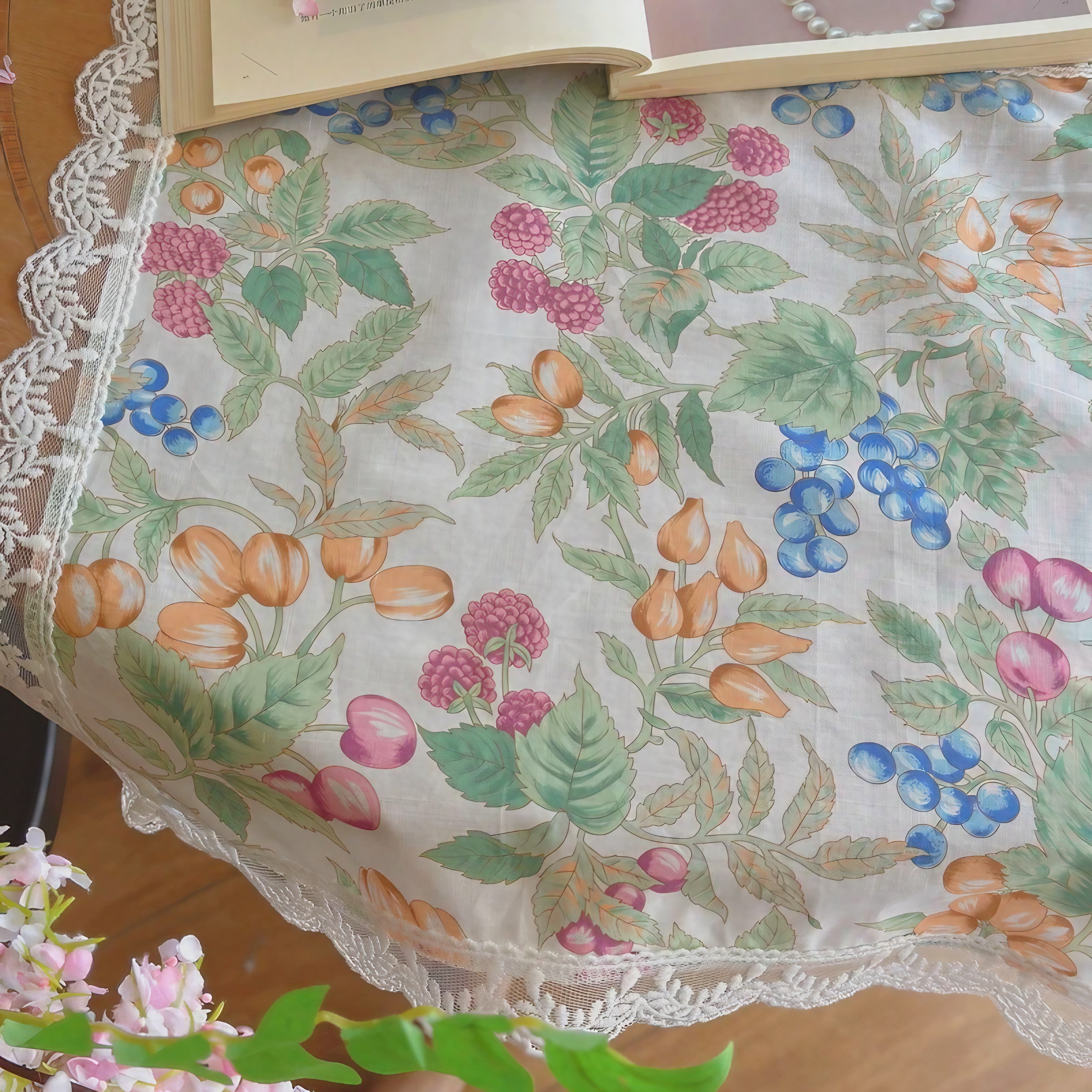 Pastel Harvest Garden Placemats