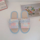 Pastel Patchwork Slippers