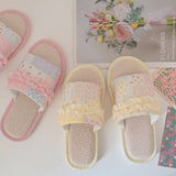 Pastel Patchwork Slippers