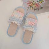 Pastel Patchwork Slippers