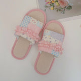 Pastel Patchwork Slippers