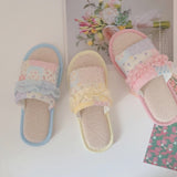 Pastel Patchwork Slippers