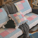 Vintage Rose Patchwork Cushion Covers