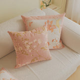 Peach Bloom Cushion Covers
