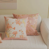 Peach Bloom Cushion Covers