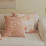 Peach Bloom Cushion Covers