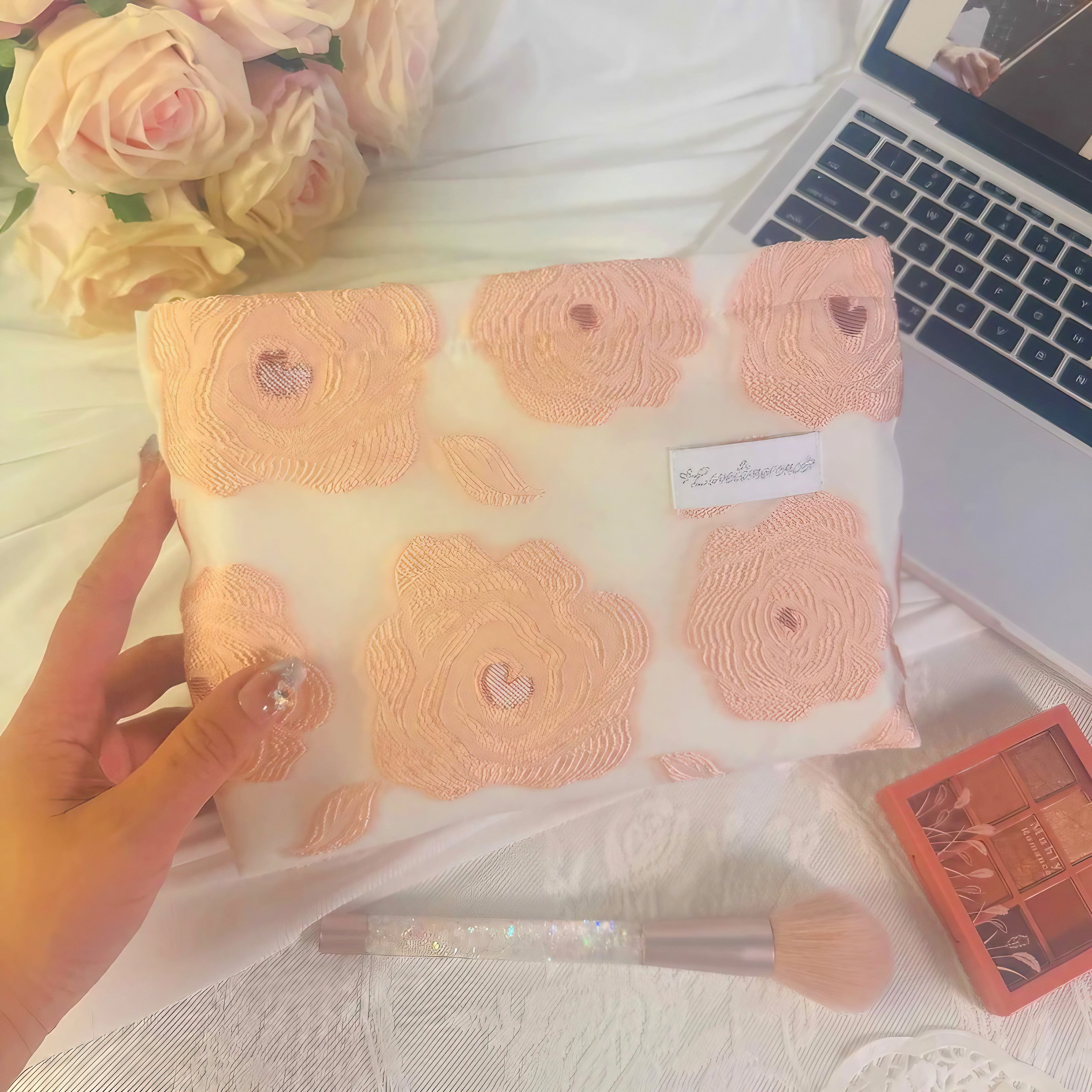 Peach Blossom Pouch