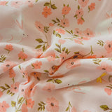 Peach Garden Ruffle Pillowcase