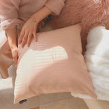 Peach Petal Velvet Cushion Covers