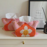 Peach Pop Daisy Tissue Case