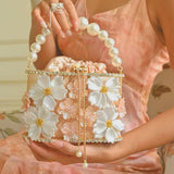 Pearl Blossom Basket