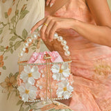 Pearl Blossom Basket