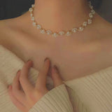 Pearl Blossom Choker