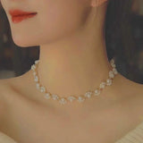 Pearl Blossom Choker