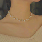 Pearl Blossom Choker