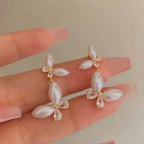 Pearl Butterfly Earrings