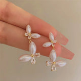 Pearl Butterfly Earrings