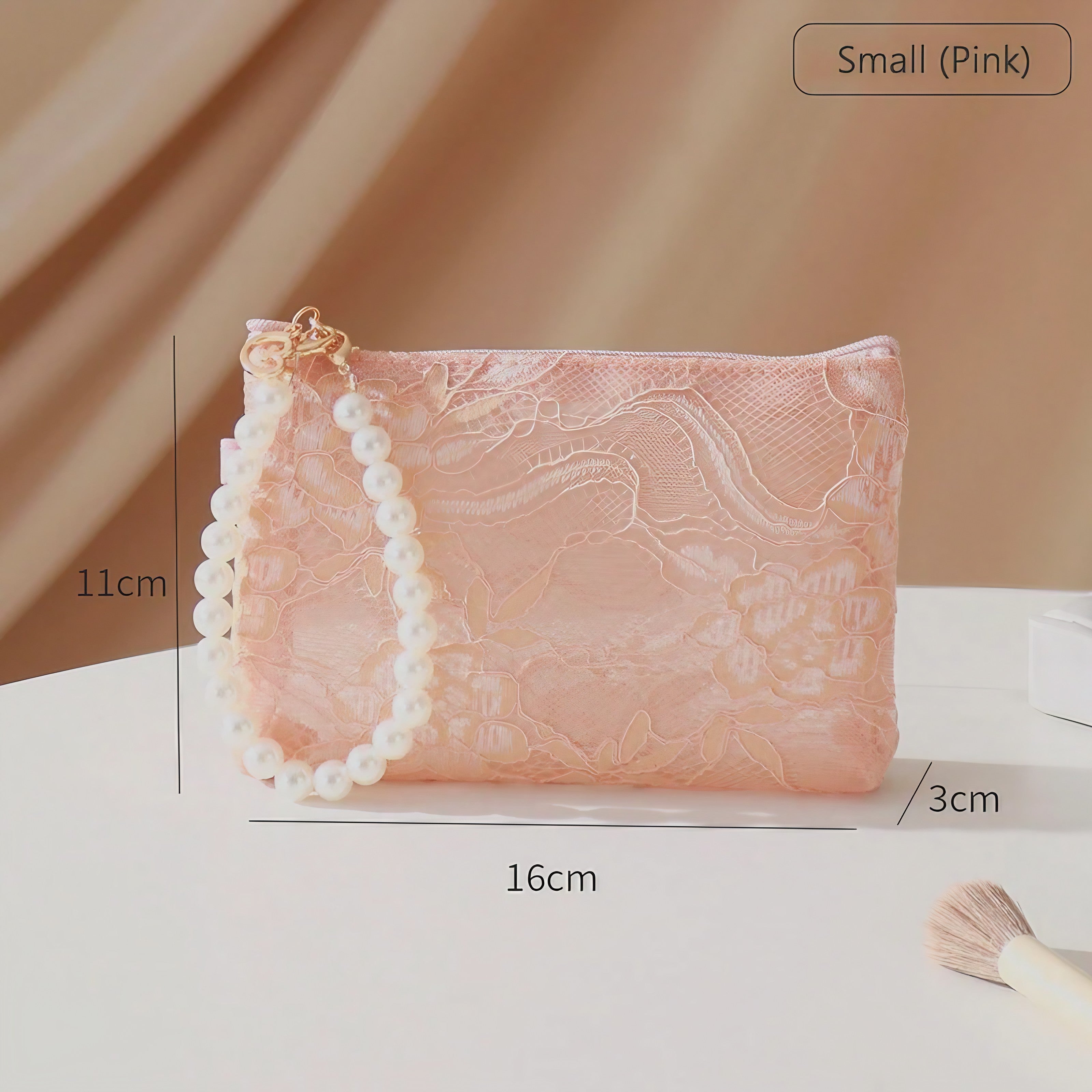 Pearl Lace Pouch
