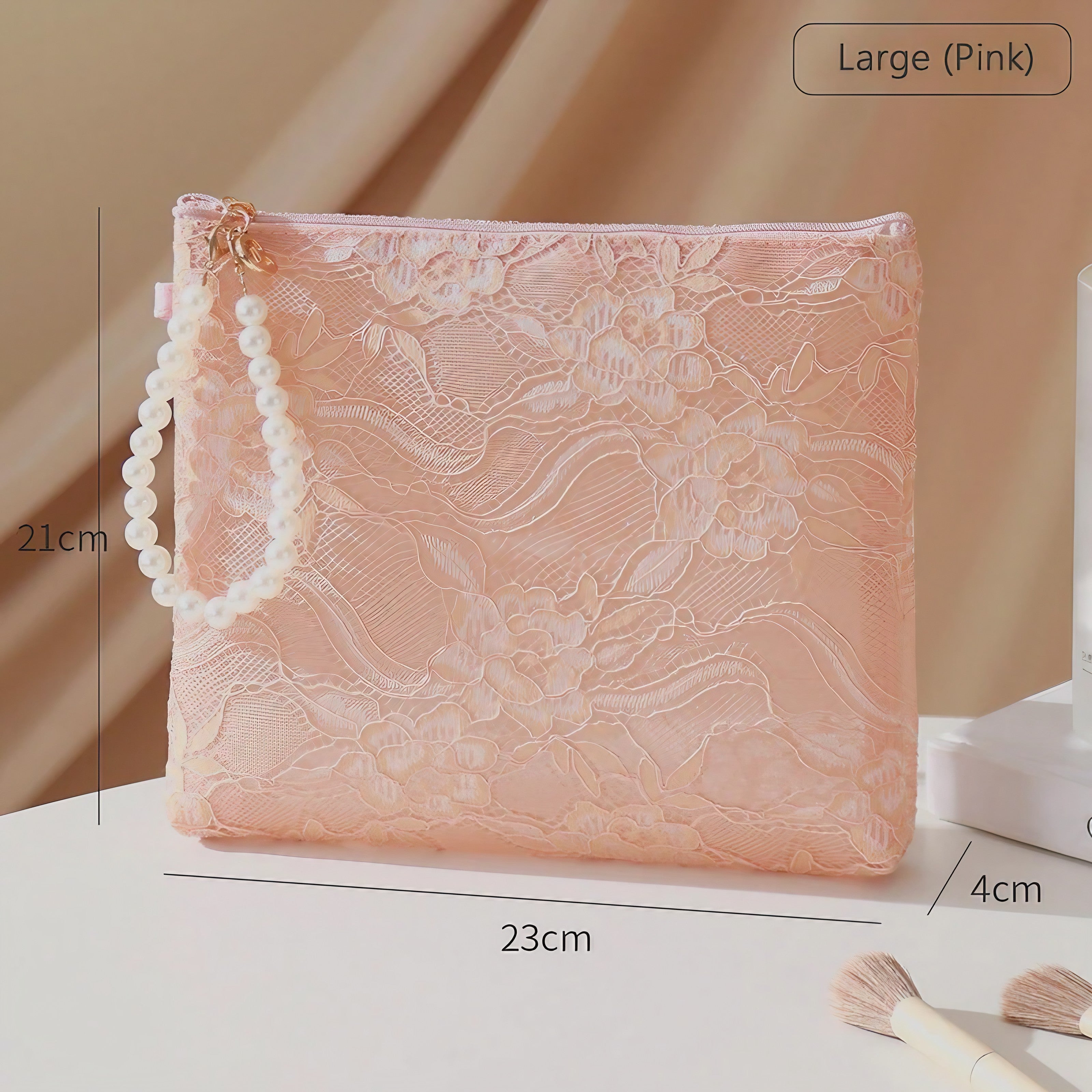 Pearl Lace Pouch