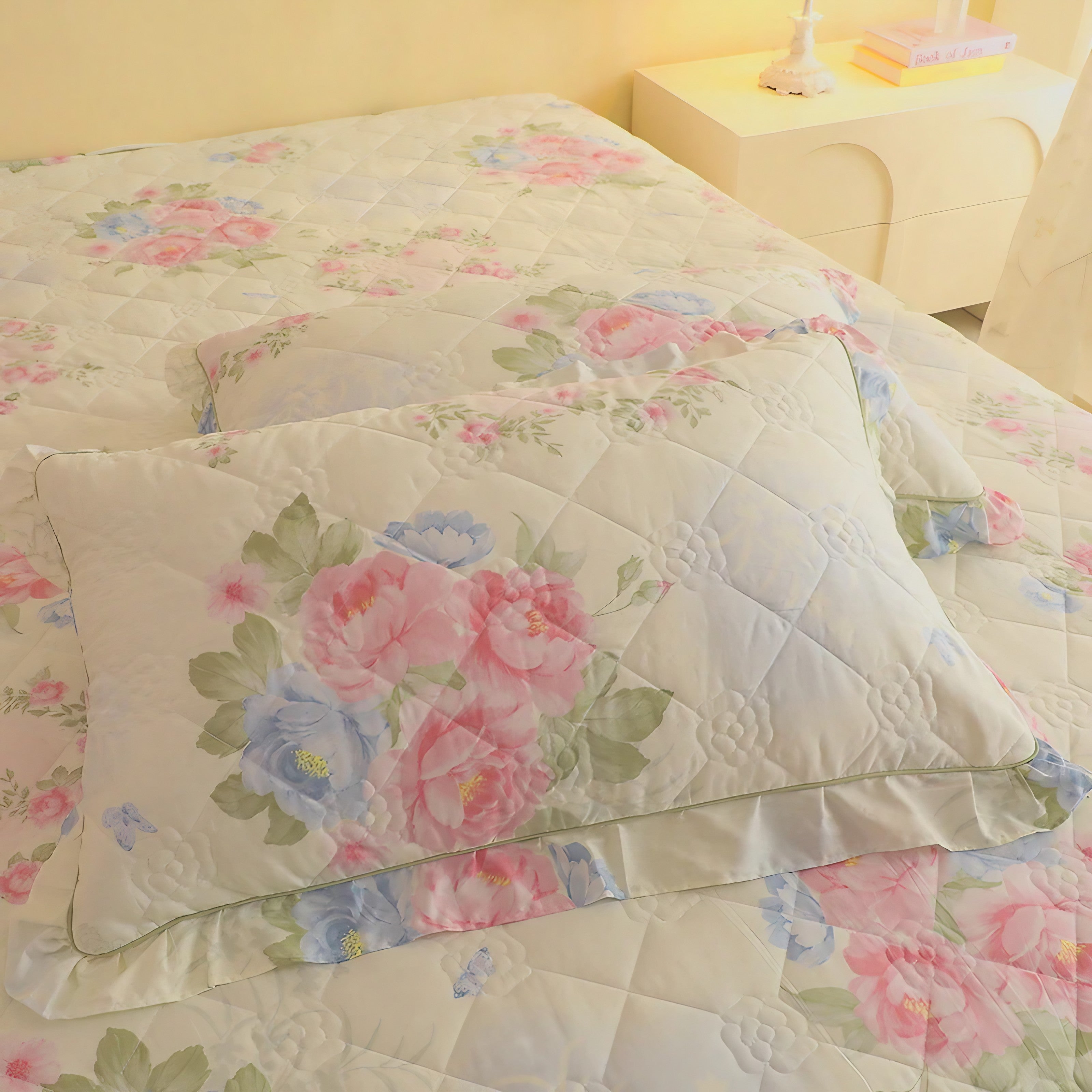 Sweet Pink Peony Pillowcase