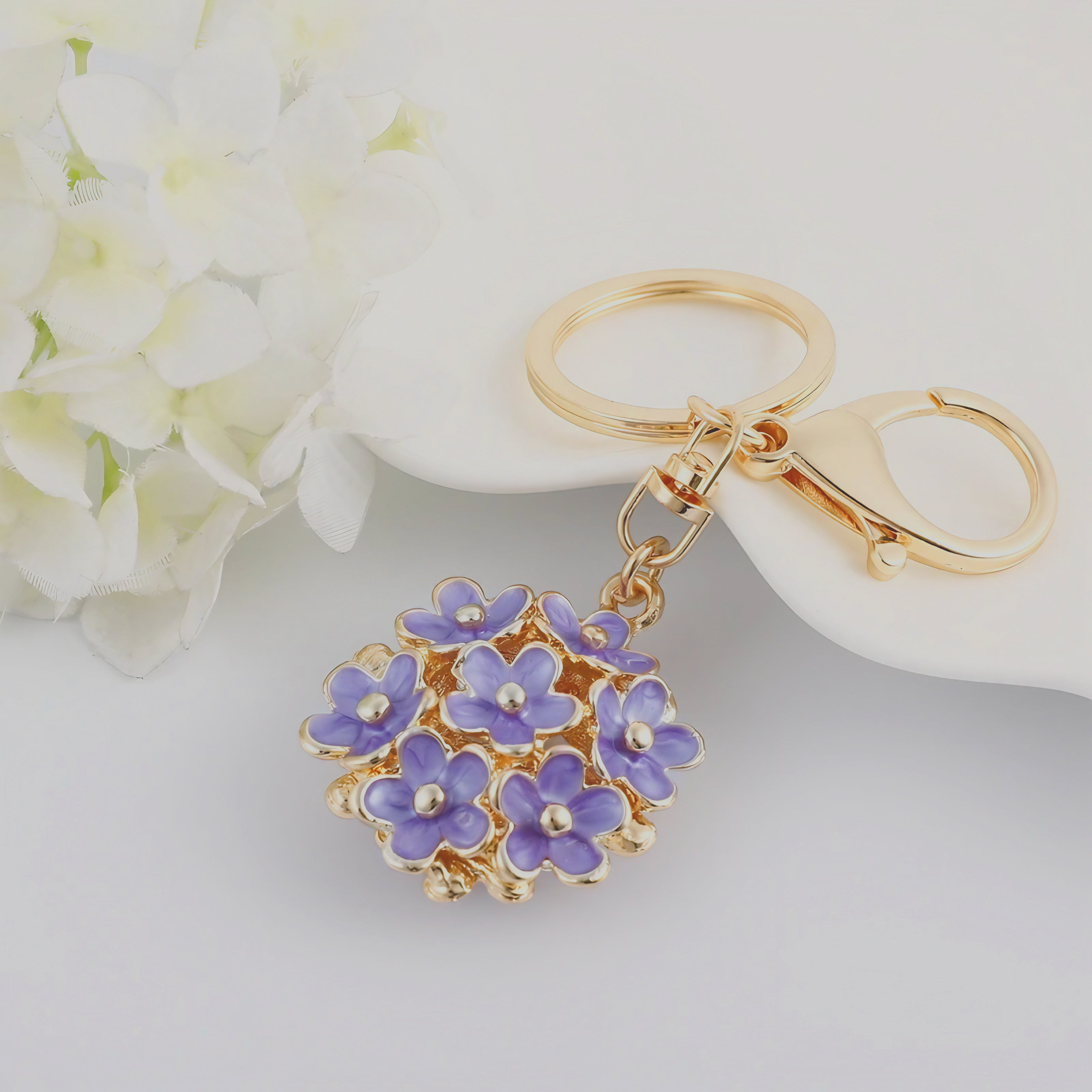 Petal Bouquet Keyring