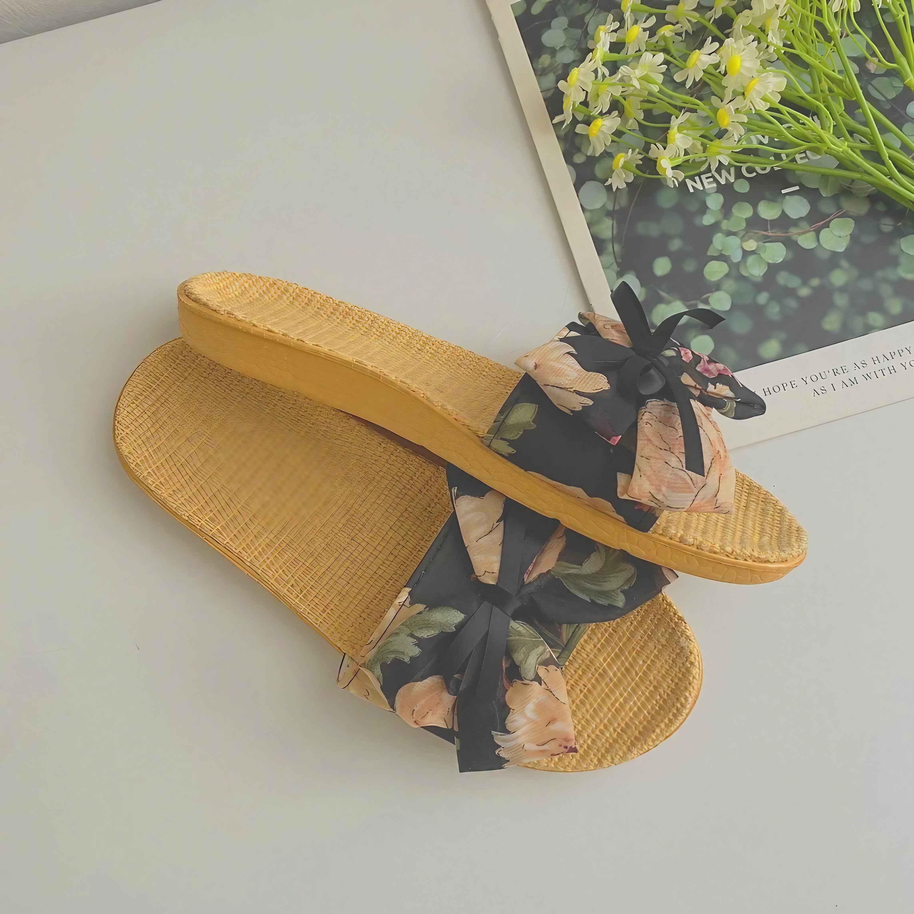 Petal Bow Slides