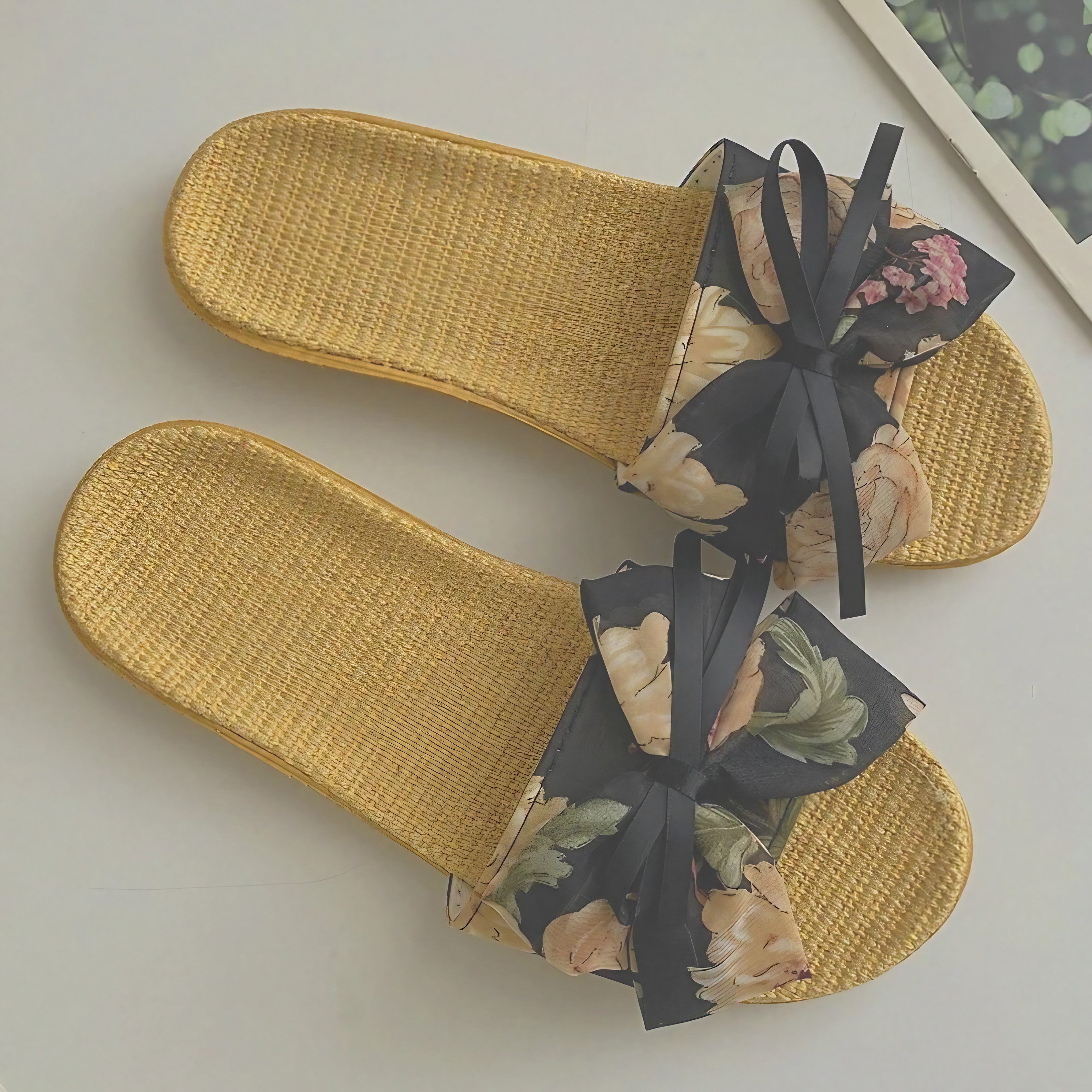 Petal Bow Slides