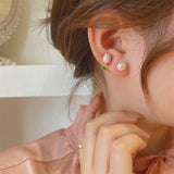 Petal Glow Pearl Earrings