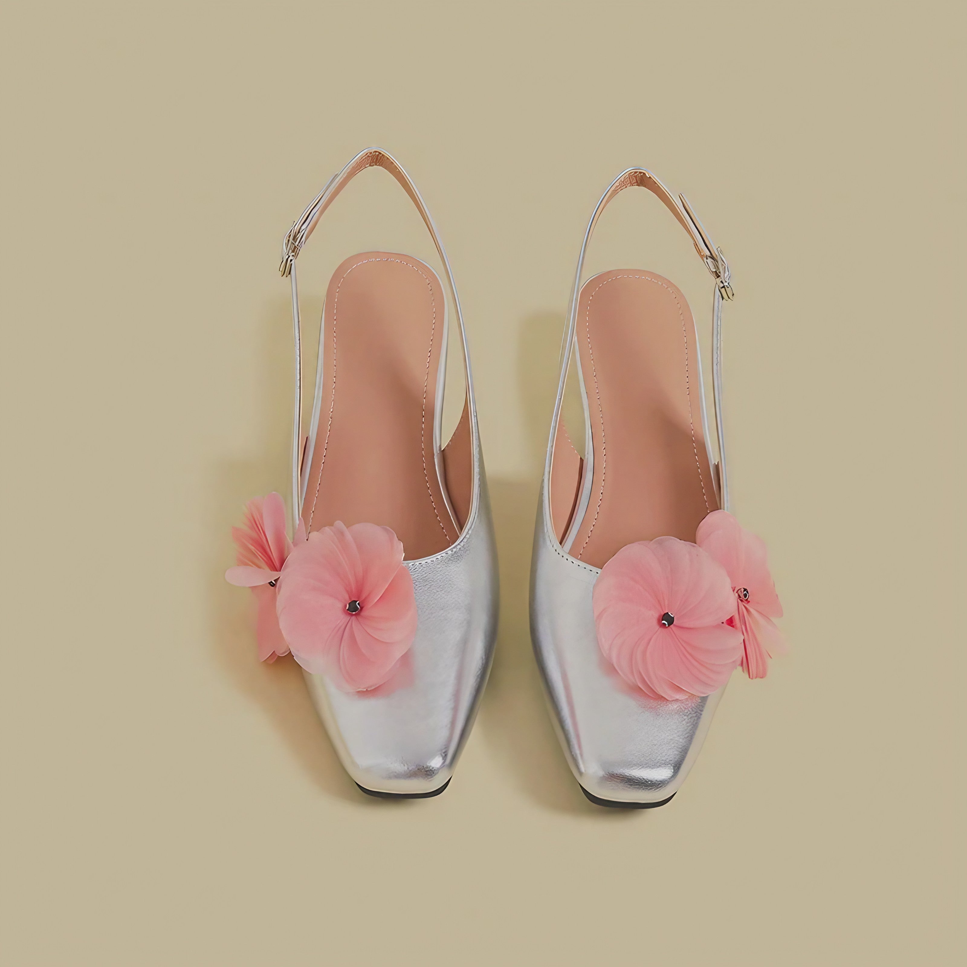 Petal Grace Slingbacks