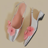 Petal Grace Slingbacks