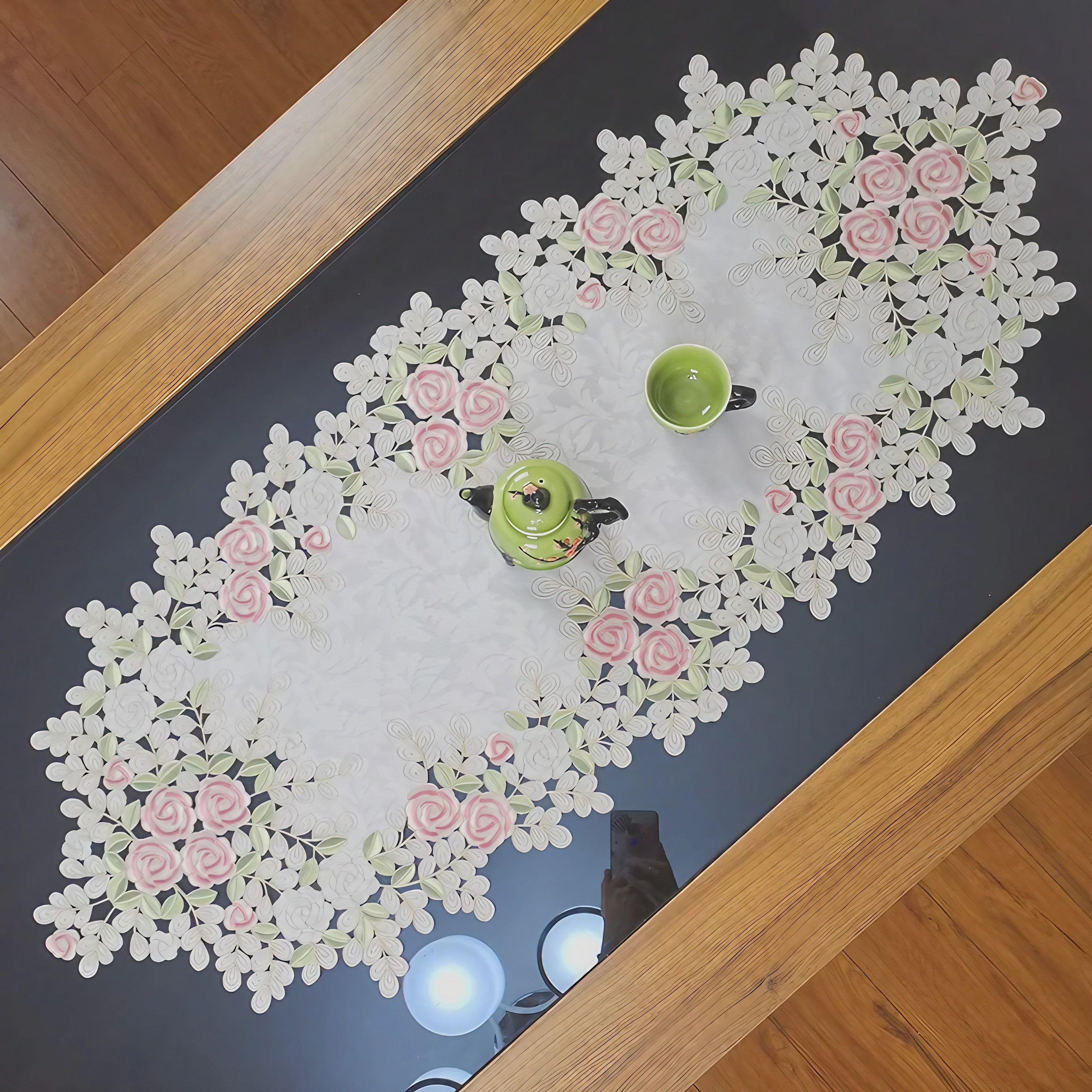 Petal Grace Table Runner