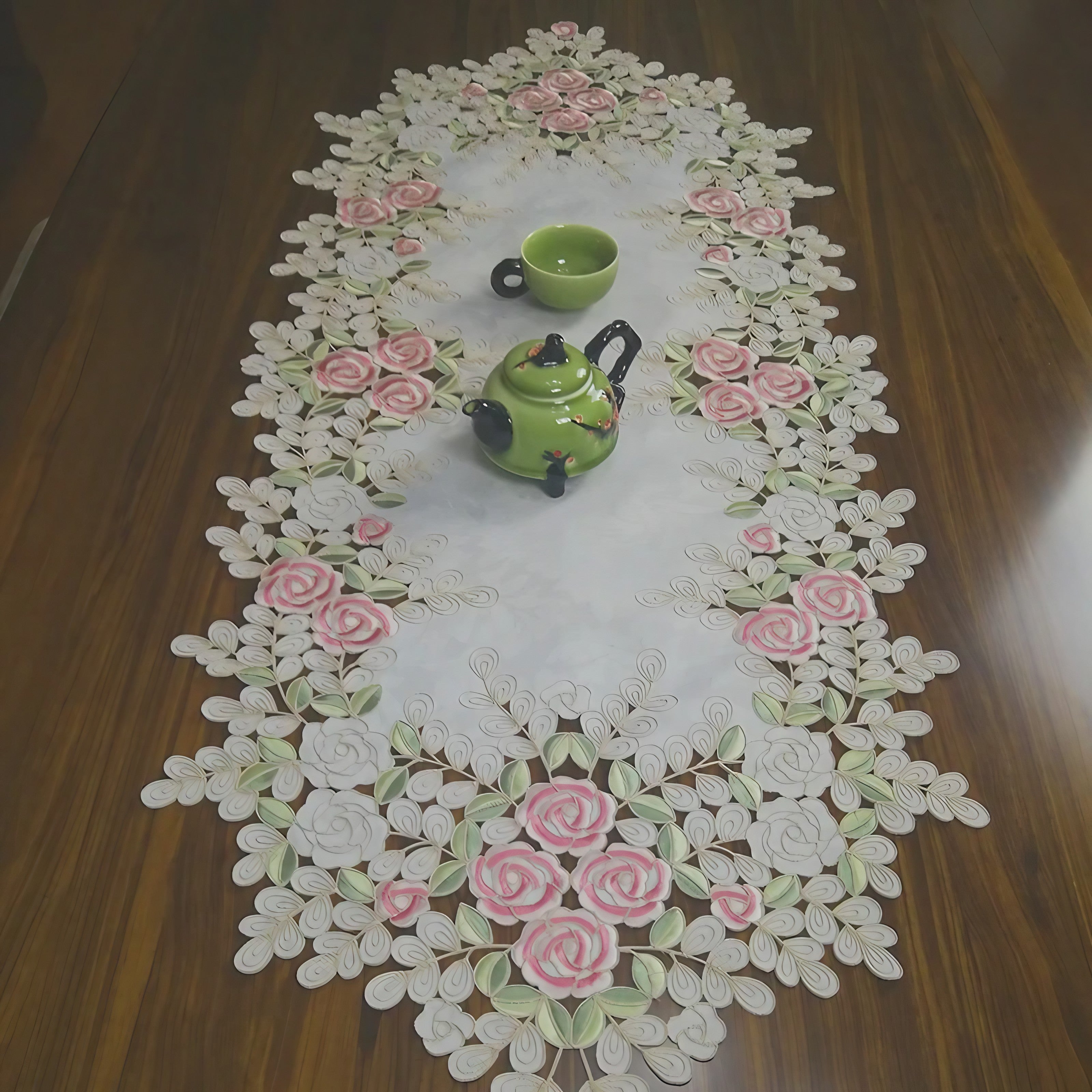 Petal Grace Table Runner