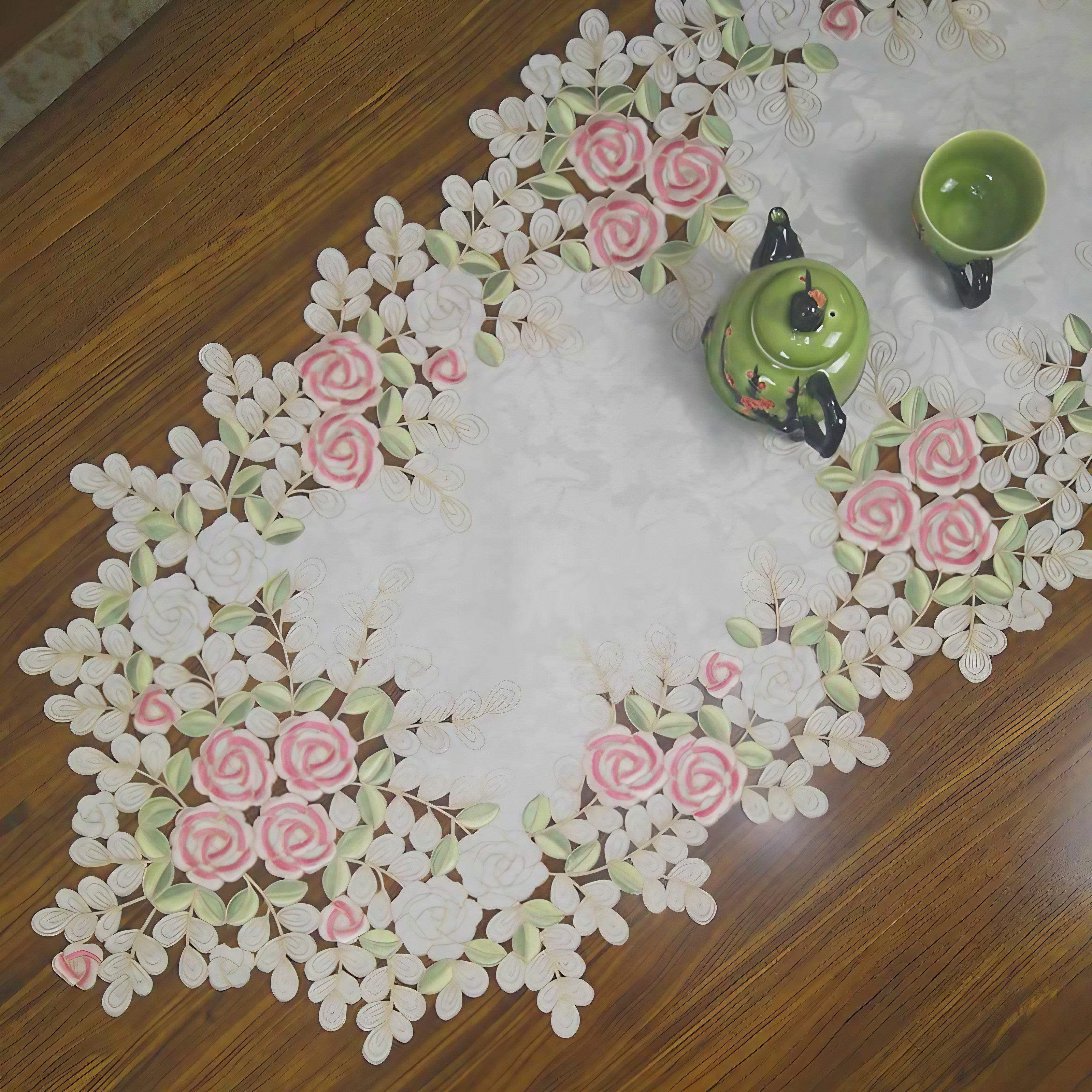 Petal Grace Table Runner
