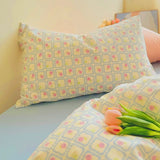 Petal Grid Pillowcase