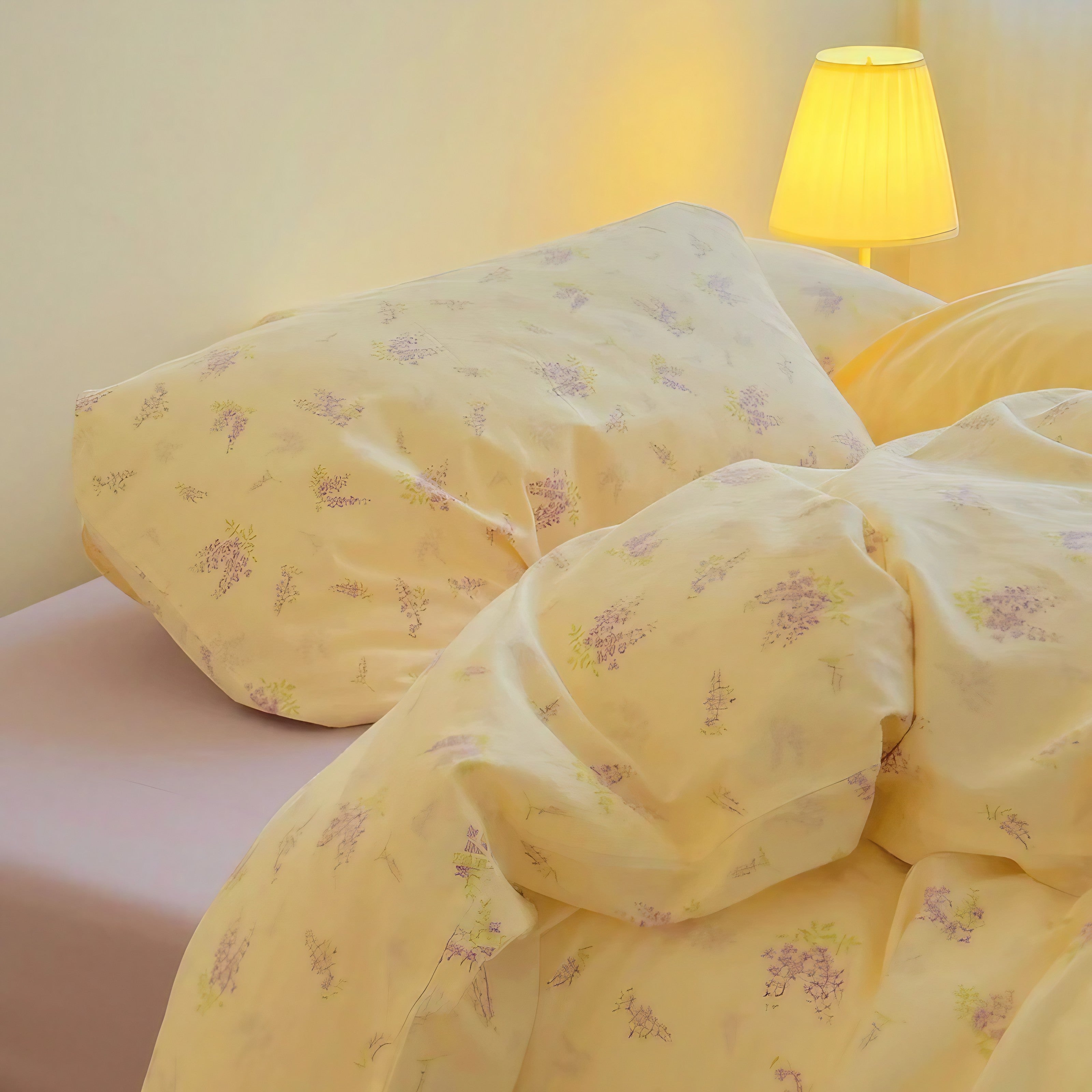 Petal Grid Pillowcase