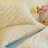 Petal Grid Pillowcase