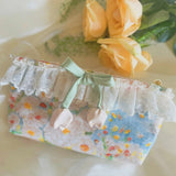 Petal Lace Pouch