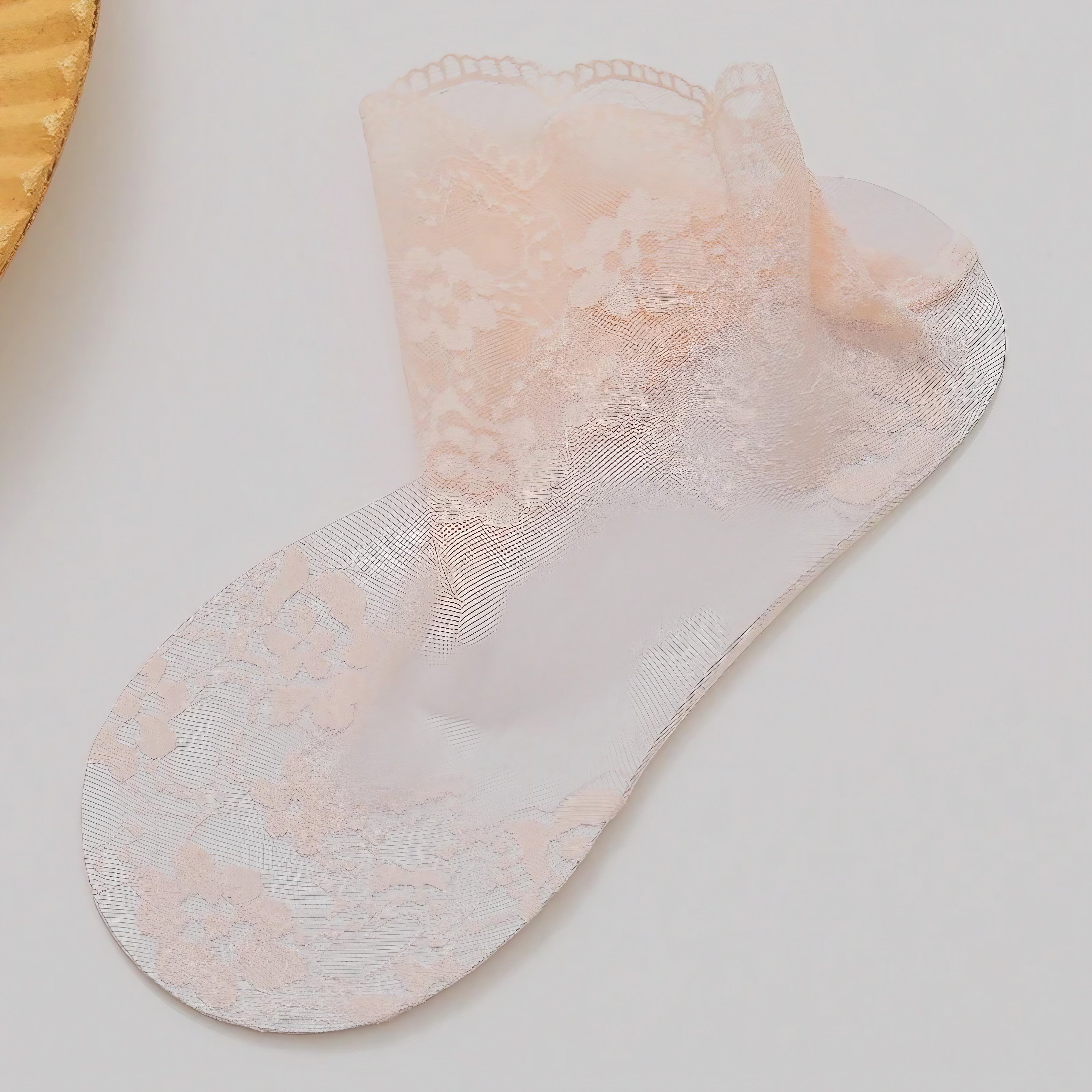 Petal Mist Sheer Socks