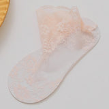 Petal Mist Sheer Socks